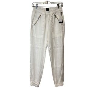 Design with Purpose DWP‎ Brody Pant AGW Aged White Jogger Pants Size S NWT